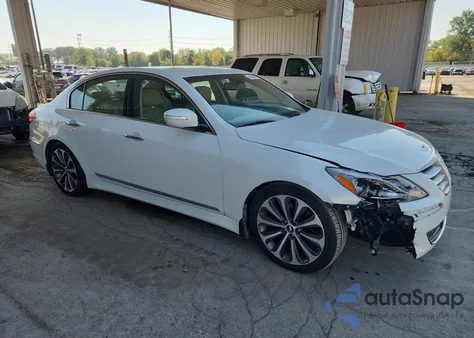 2013 Hyundai Genesis 5.0L from USA, damaged, VIN KMHGC4DH3DU233622